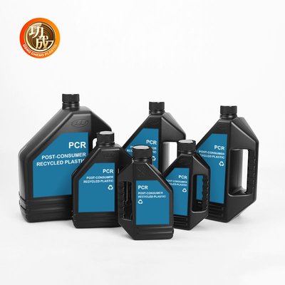 CQM Boş 1L Motor Motor Yağı Şişesi PCR Plastik Paket Konteyner