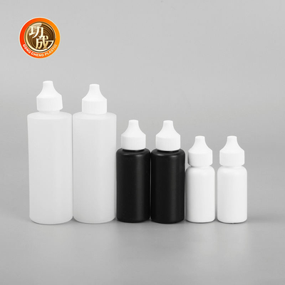 Yumuşak Saç Yağı Boyası Uygulayıcısı Plastik Squeeze Şişe 30Ml Döner Açık dağıtım Kapak