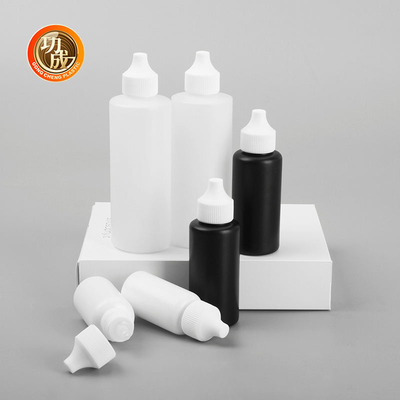 30ml 50ml 120ml Özel Plastik Şişe Dönüştürme Kapaklı Sıkıştırma Şişe Düzene Sahip