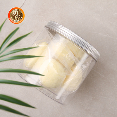 Özel gıda sınıfı PET 850ml kapağı olan açık plastik kavanoz