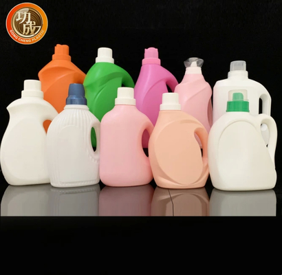 Güçlü Pembe PE Çamaşır deterjan şişesi Çamaşır suyu şişesi