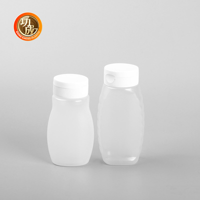 Kolay doldurmak için şeffaf plastik baharat sıkıştırma şişesi