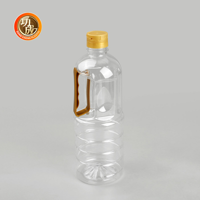 Kapaklı vida plastik yemek yağı şişesi gıda kalitesi baharatlar Paketleme Özel 1000ml-1800ml